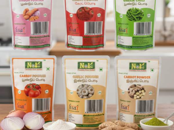 Vegetable Powders Combo Pack 6 Nos of 100Grams