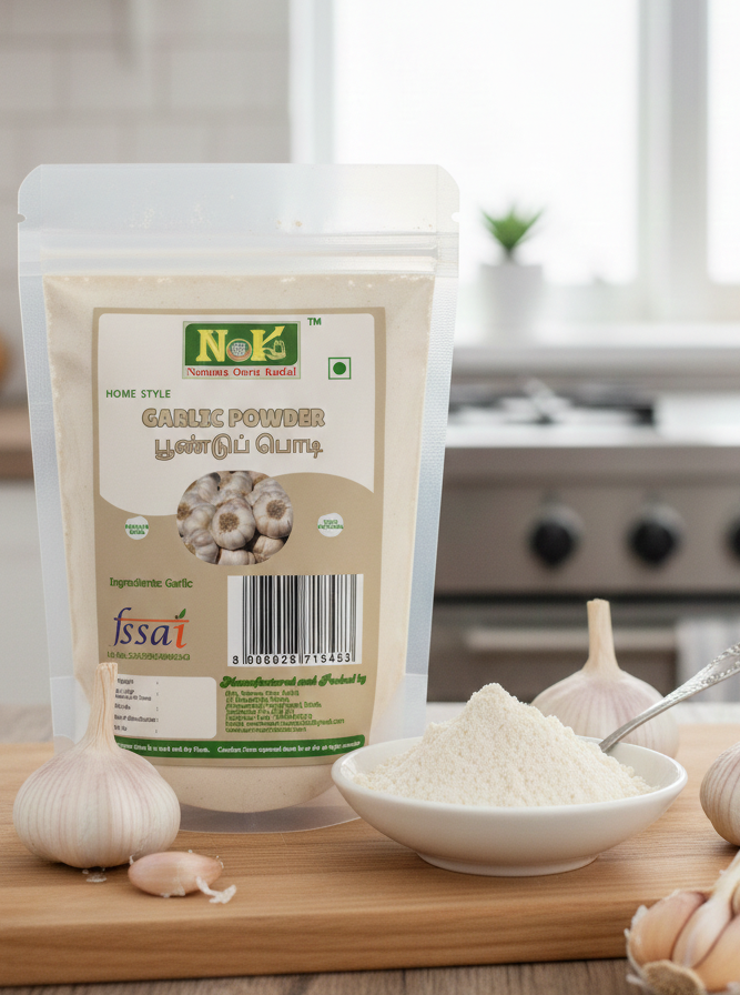 Gemini_Generated_Image_4ts7a4ts7a4ts7a4 Garlic Powder Pack 100Grams - Image 1