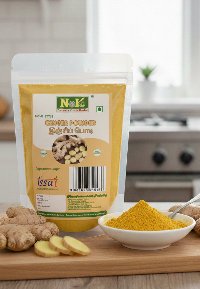 Gemini_Generated_Image_pbnmq4pbnmq4pbnm Ginger Powder Pack 100Grams - Image 1